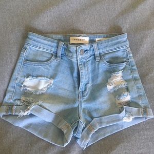 Jean shorts